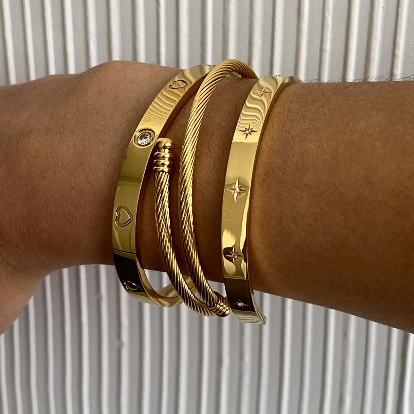 Gold Bangle Bracelet Collection